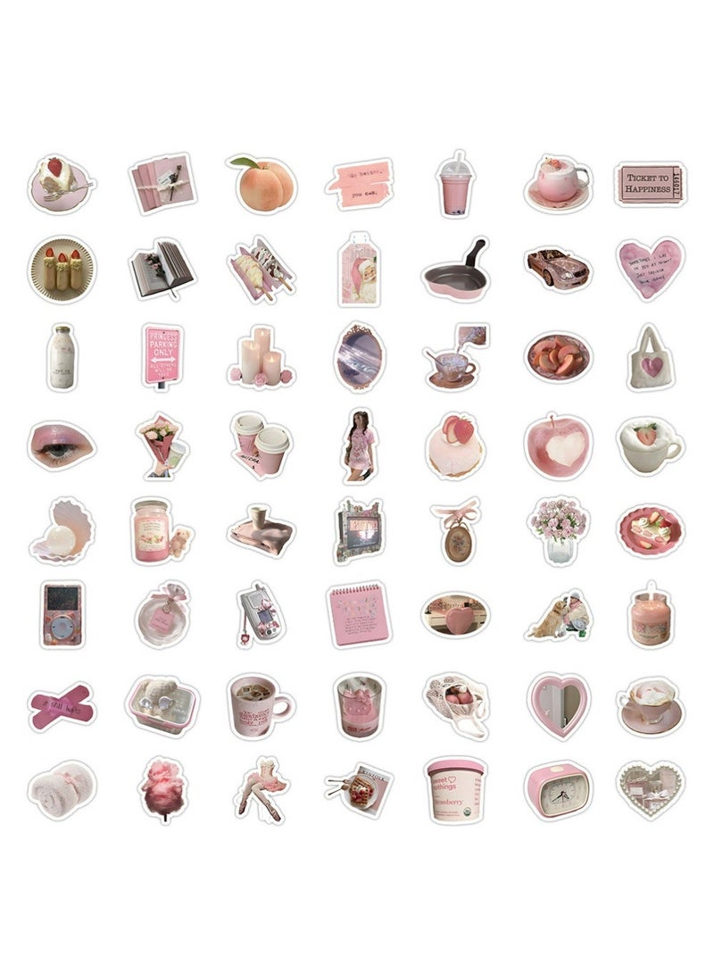 أوللاي 300 Preppy ملصقات حزمة الفينيل لطيف ملصقات جمالية لمجلة الهاتف الكمبيوتر التزلج زجاجة الماء مضاد السفر الأمتعة حالة ملصق هدية - Image 3